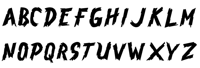 Brasblus Font LOWERCASE