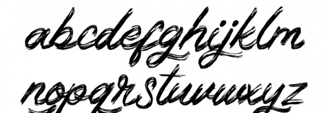 BraserFREE 字体 小写