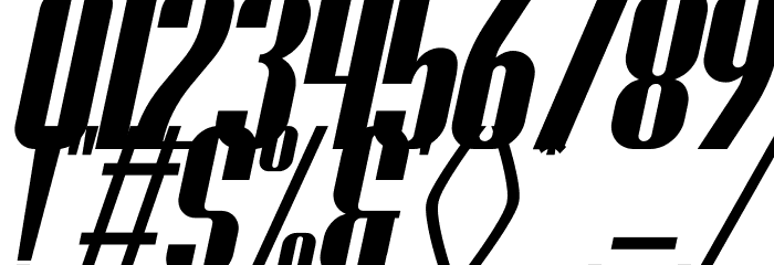 Brasham Reguler Italic Demo Italic Font OTHER CHARS