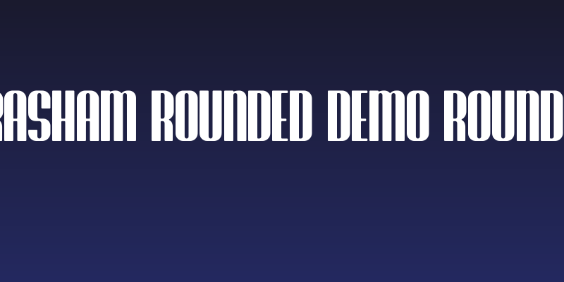 Brasham Rounded Demo Rounded Social Header