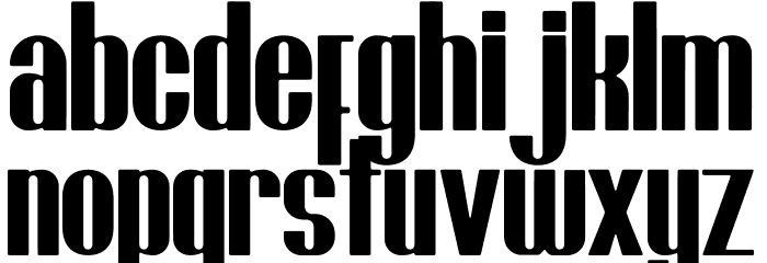 Brasham Rounded Demo Rounded Font LOWERCASE