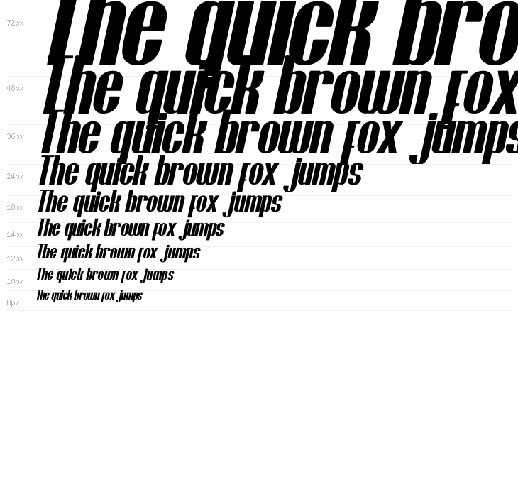 Brasham Rounded Italic Demo Rounded Italic Waterfall