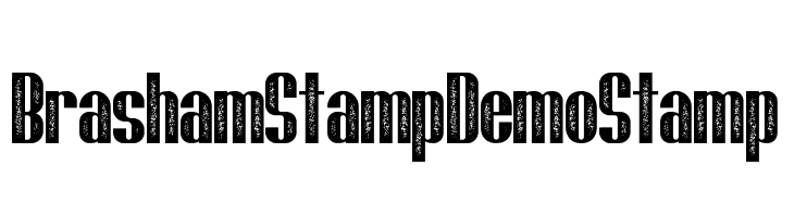 Brasham Stamp Demo Stamp  免费字体下载