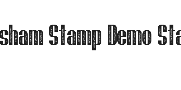 Brasham Stamp Demo Stamp Logo