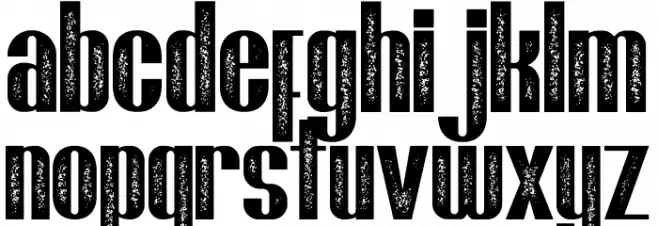 Brasham Stamp Demo Stamp Schriftart Kleinbuchstaben