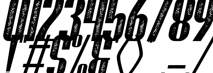 Brasham Stamp Italic Demo Stamp Italic Font OTHER CHARS