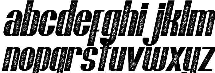 Brasham Stamp Italic Demo Stamp Italic Font LOWERCASE