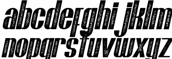 Brasham Stamp Italic Demo Stamp Italic Polices MINUSCULES