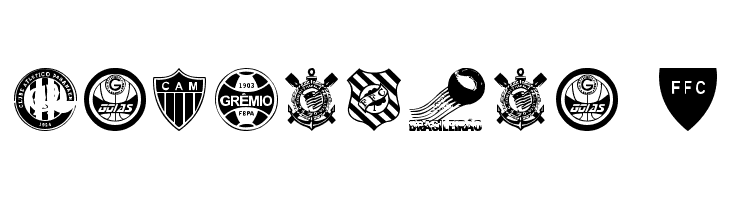 Brasileirão  フリーフォントのダウンロード