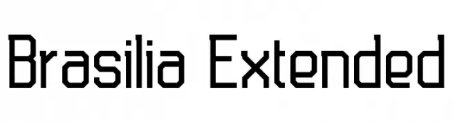 Brasilia Extended  font caratteri gratis