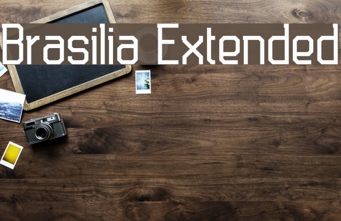 Brasilia Extended Font examples
