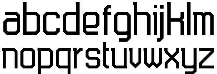 Brasilia Extended Font LOWERCASE