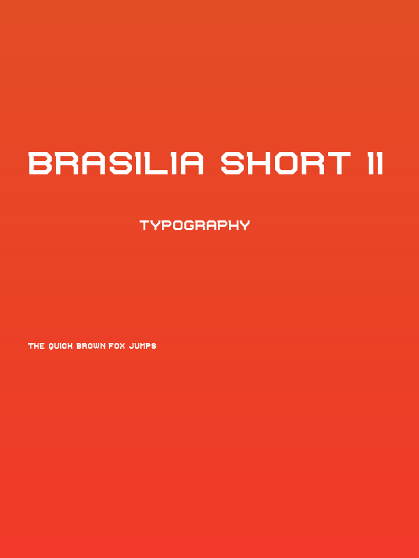Brasilia Short II Poster