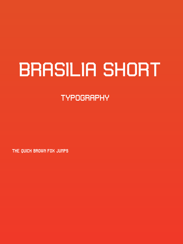 Brasilia Short Poster