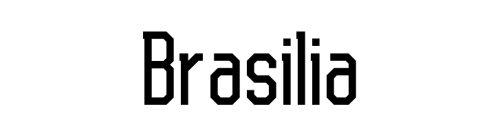 Brasilia Font