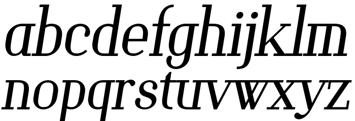 Brass Hopper Body PERSONAL Thin Italic Font LOWERCASE