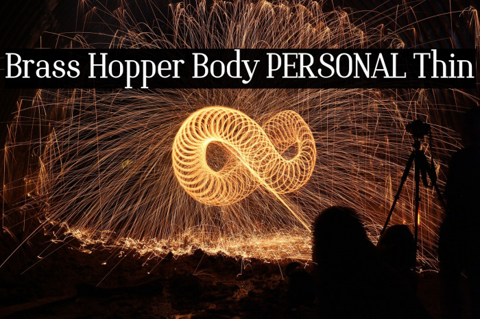 Brass Hopper Body PERSONAL Thin Example 1