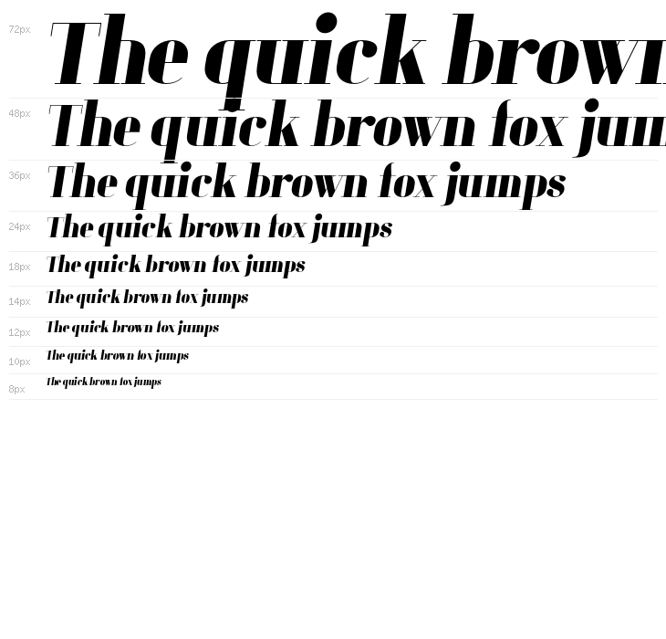 Brass Hopper Head PERSONAL Black Italic Waterfall