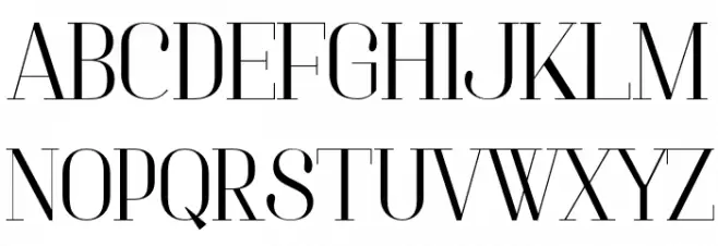 Brass Hopper Head PERSONAL Thin Schriftart Groß