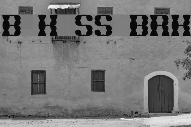 Brass Knuckle SS BRK Font examples