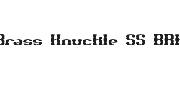 Brass Knuckle SS BRK Logo