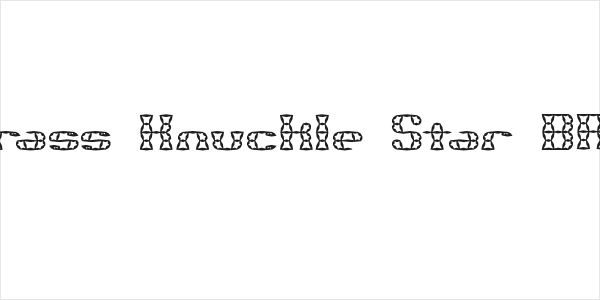 Brass Knuckle Star BRK Logo