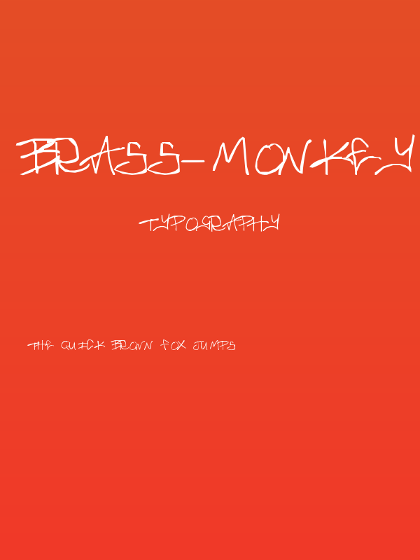 Brass-Monkey Poster