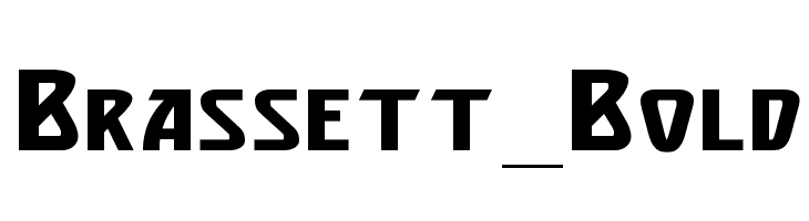 Brassett_Bold Font