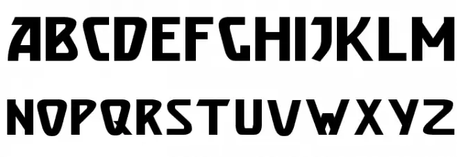 Brassett_Bold フォント 大文字