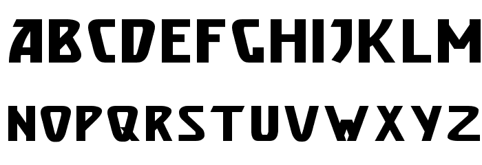 Brassett_Bold Font LOWERCASE