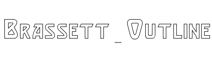 Brassett_Outline  Descarca Fonturi Gratis