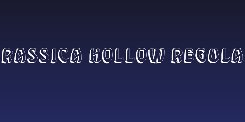 Brassica Hollow Regular Social Header