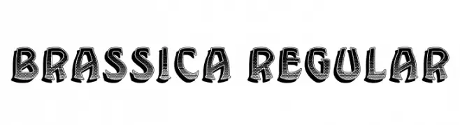 Brassica Regular  font caratteri gratis