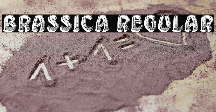 Brassica Regular Example 1