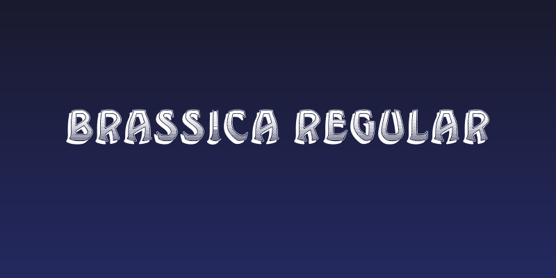 Brassica Regular Social Header