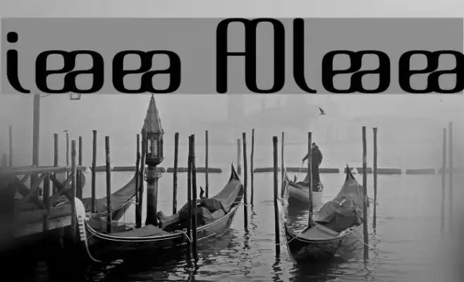 Brassiere Alternates Schriftart examples