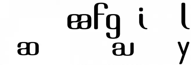 Brassiere Alternates Schriftart Kleinbuchstaben