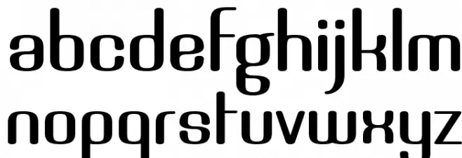 Brassiere Schriftart Kleinbuchstaben