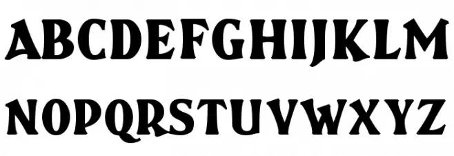 Brasspounder Font Litere mari