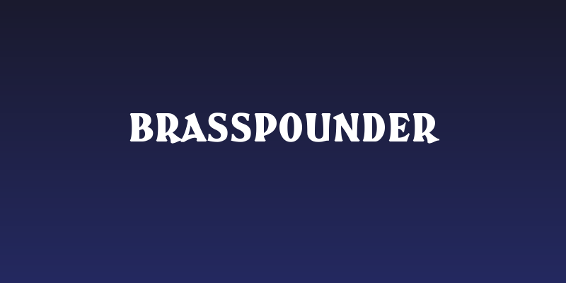 Brasspounder Social Header