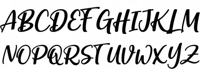 Brastagi Schriftart Groß
