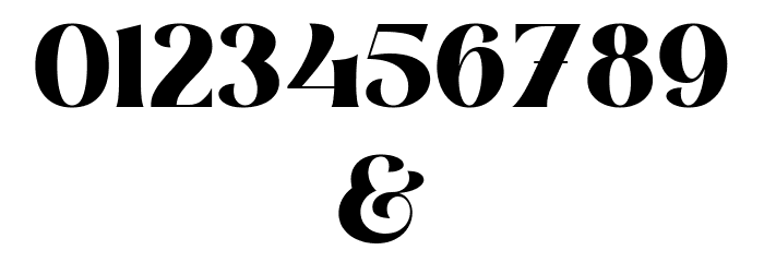 Brastika Black Font OTHER CHARS