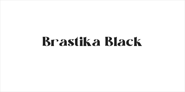 Brastika Black Logo