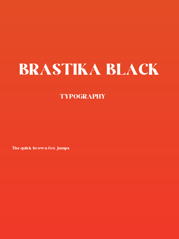 Brastika Black Poster