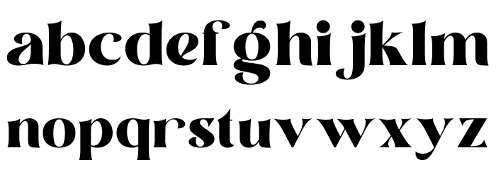 Brastika Black Font LOWERCASE