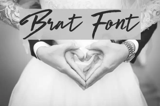 Brat Font examples