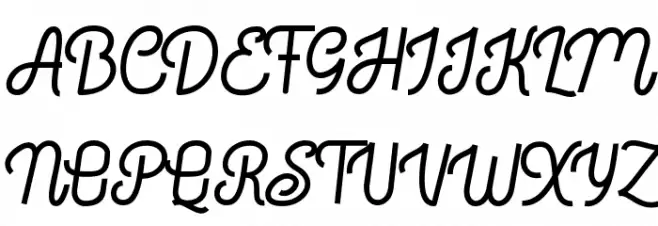 Bratas flat Шрифта ВЕРХНИЙ