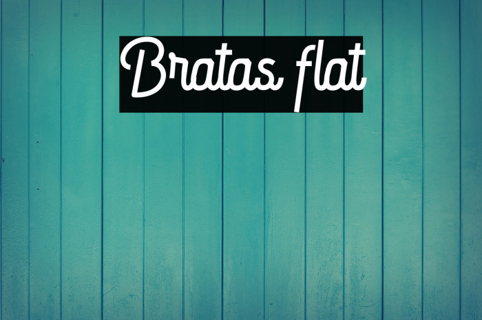 Bratas flat Example 3