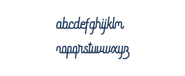 Bratas flat Lowercase