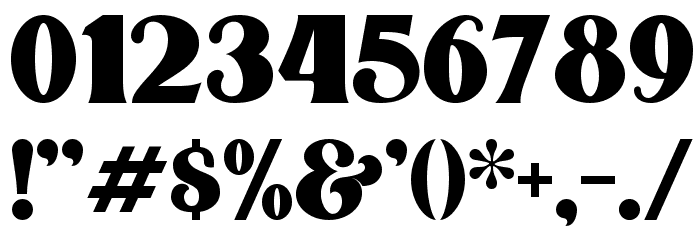 BratonComposer-Regular Font OTHER CHARS